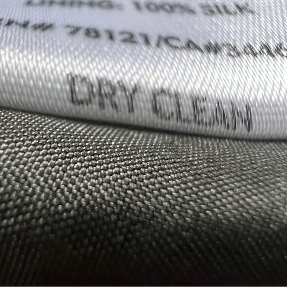 Eileen Fisher Lagenloock Silk Tussah Open Front Rich Olive Blazer Jacket Small - Picture 10 of 13